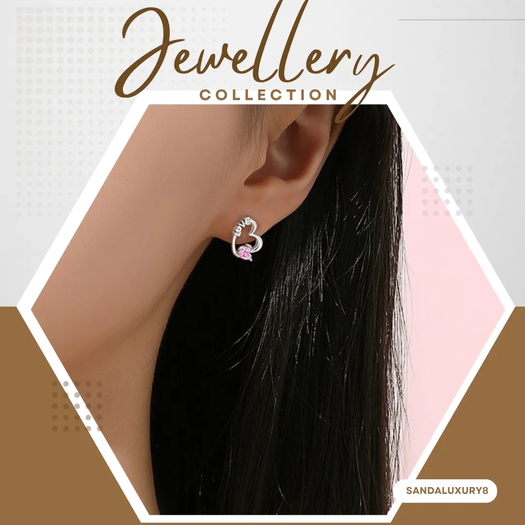 Love Heart Earring - image 1
