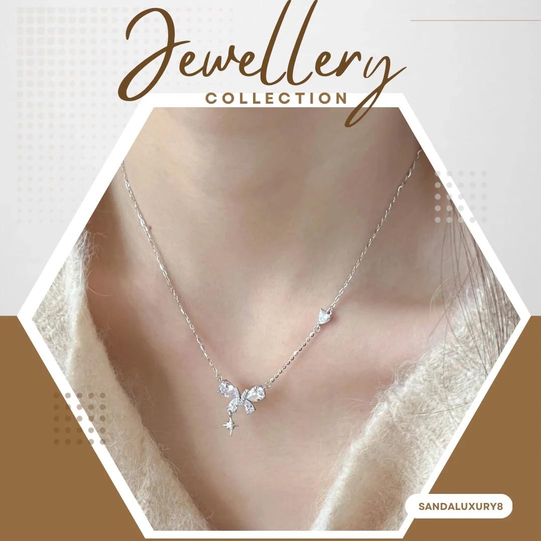 Elegant Butterfly Necklace