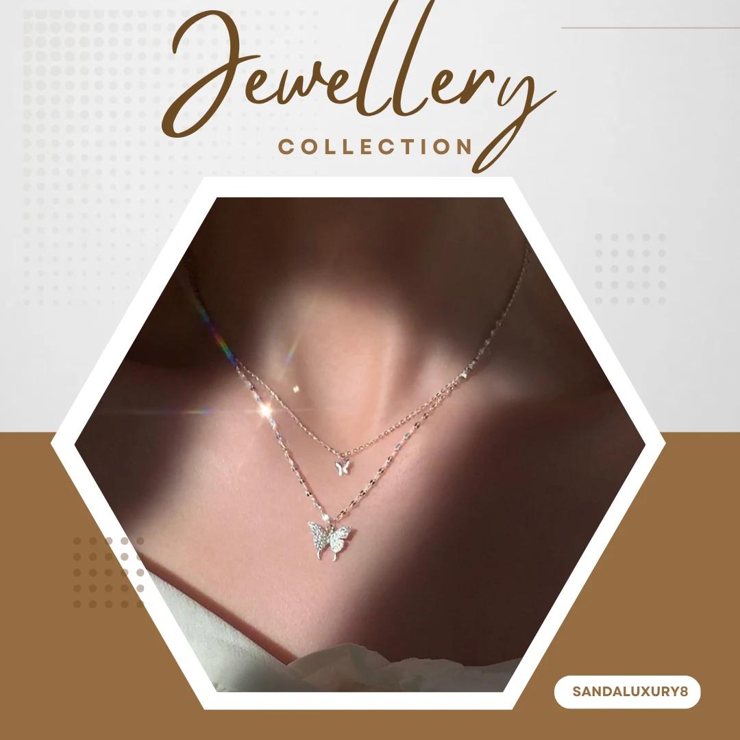 Elegant Butterfly Necklace for Women