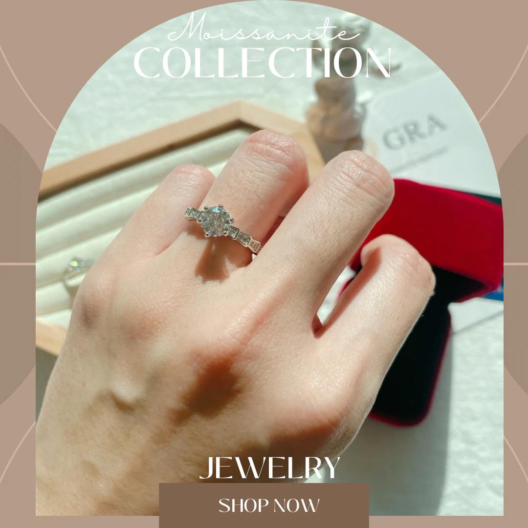 Moissanite Collection Ring BTJZ-006
